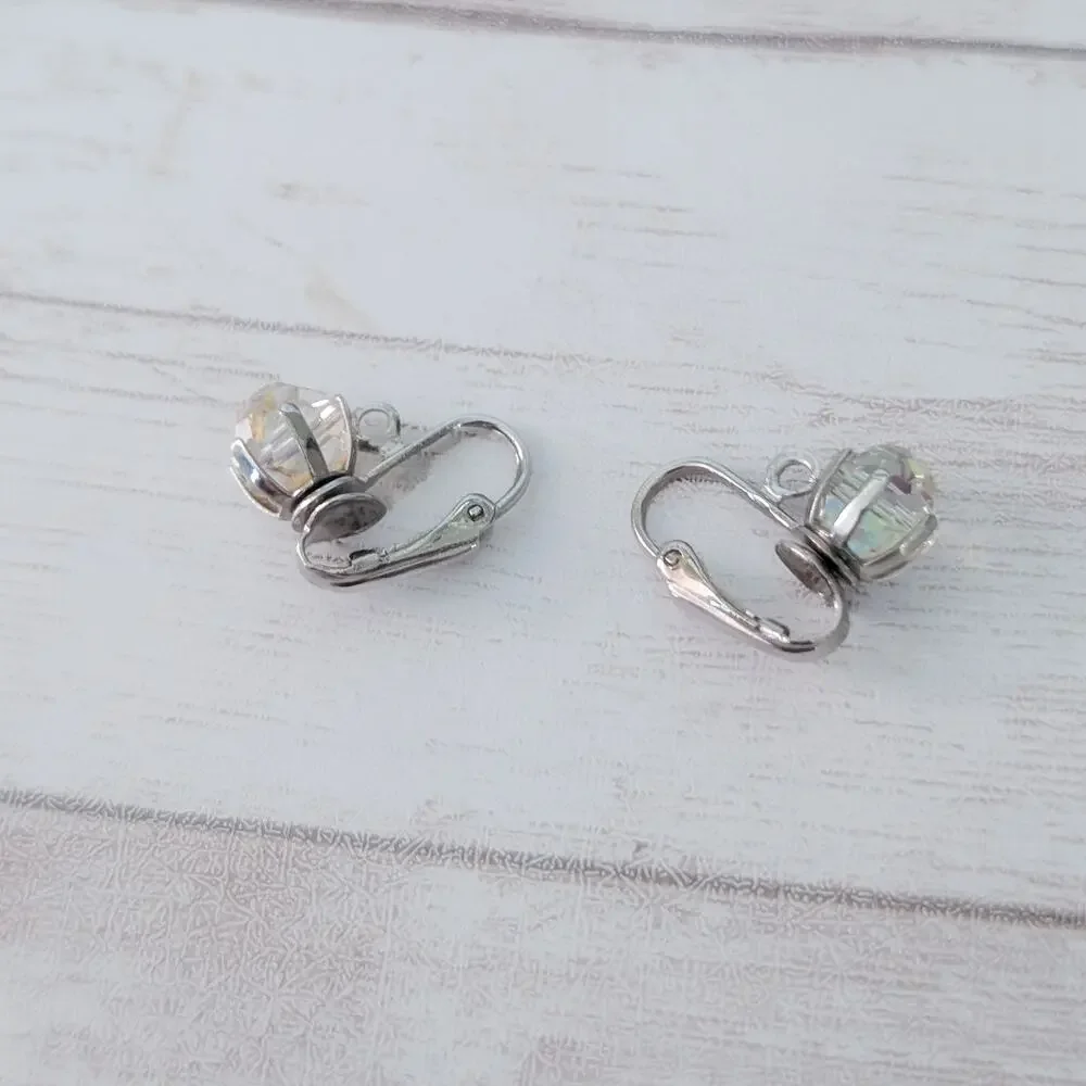 Vintage clip earrings